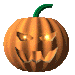 Gif zucca divertente di Halloween