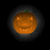 Gif zucca divertente di Halloween