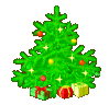 Gif di Natale: alberi di Natale