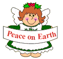 Gif di Natale: angeli