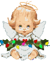 Gif di Natale: angeli