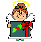 Gif di Natale: angeli