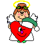 Gif di Natale: angeli