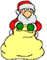 Gif di Natale: babbo natale