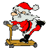 Gif di Natale: babbo natale