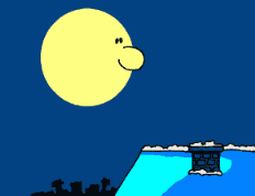 Gif di Natale: babbo natale