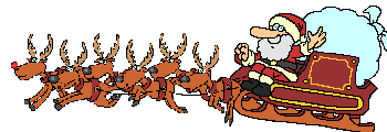 Gif di Natale: babbo natale