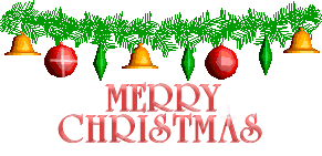 Gif di Natale: scritte di Buon Natale